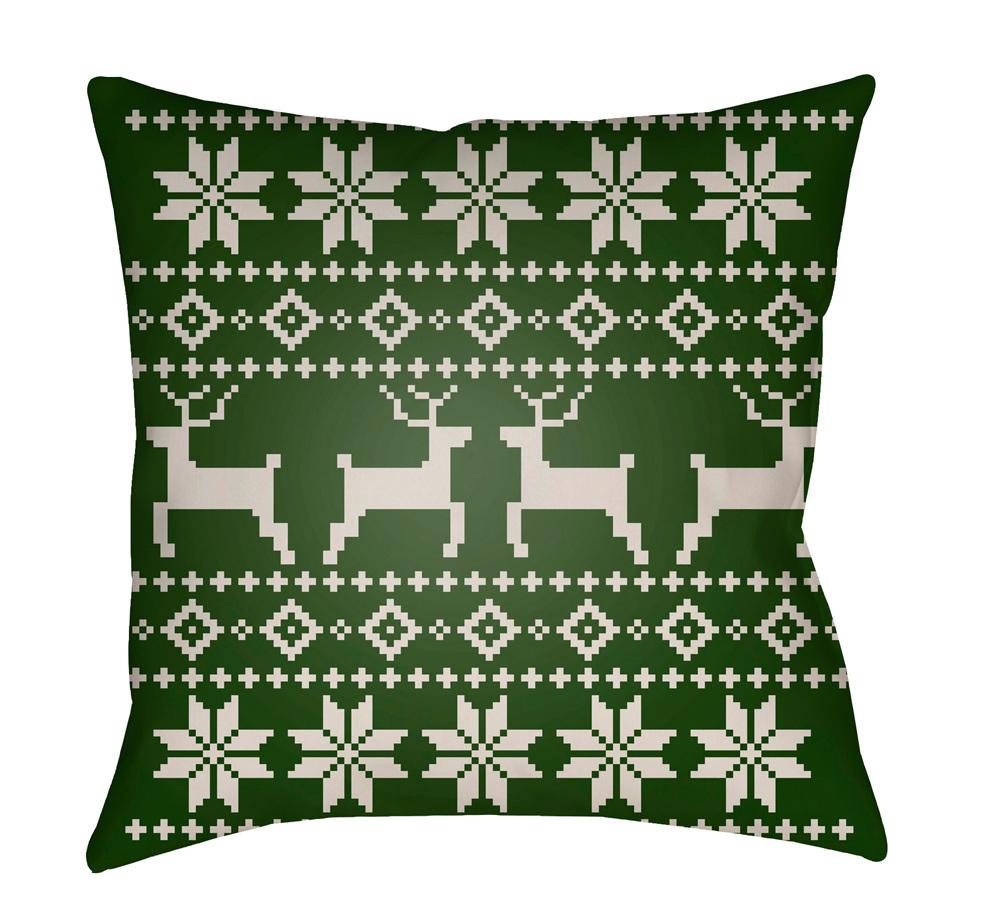 Livabliss - Fair Isle I 18inLx18inW Accent Pillow - PLAID003-1818 veiw 1