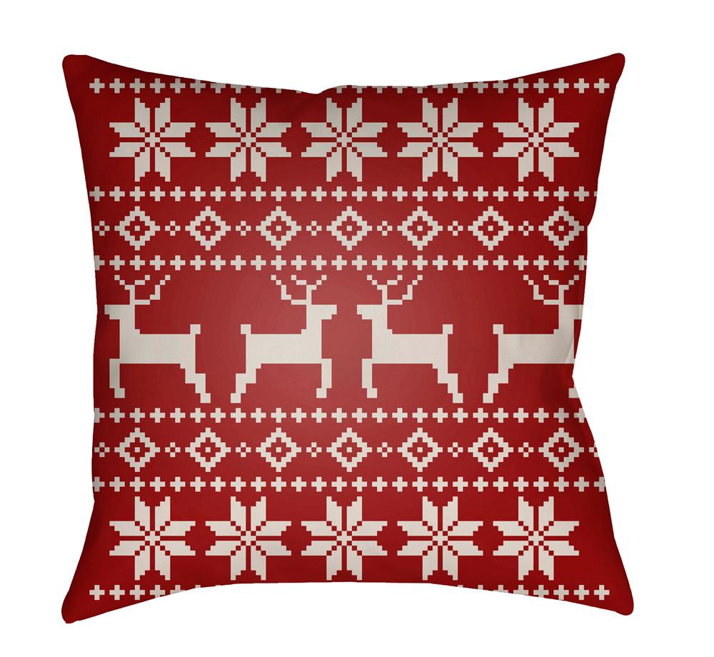 Livabliss - Fair Isle I 18inLx18inW Accent Pillow - PLAID005-1818 veiw 1