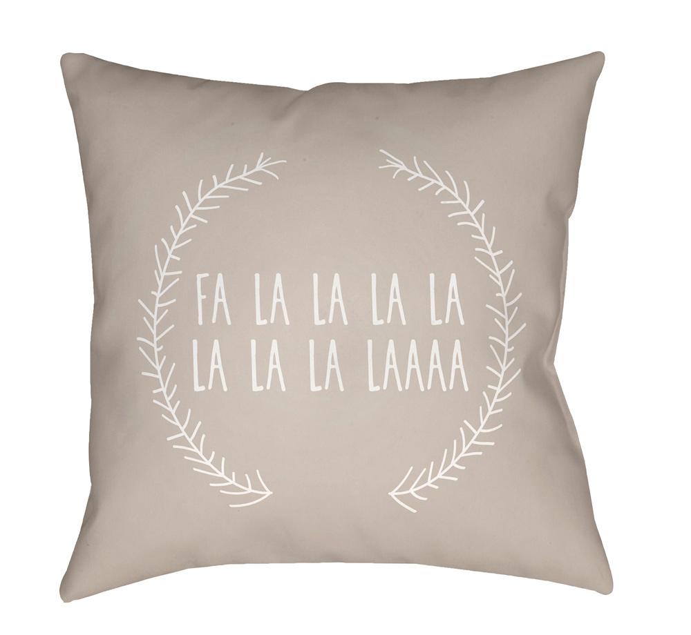 Livabliss - Falalalala 20inLx20inW Accent Pillow - HDY025-2020 veiw 1