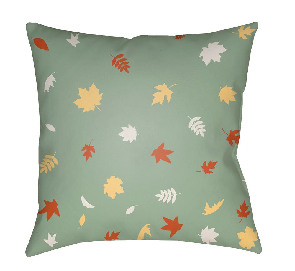 Livabliss - Falling Leaves 18inLx18inW Accent Pillow - FROND004-1818 veiw 1