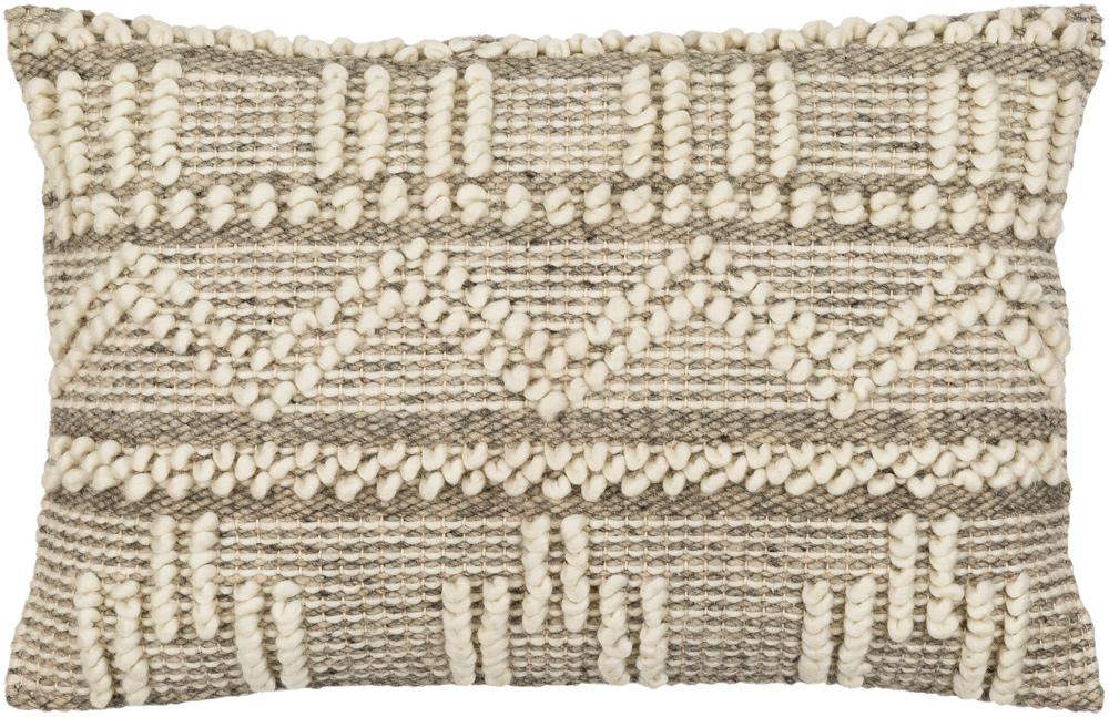 Livabliss - Faroe 14inLx22inW Lumbar Pillow - With Down Insert - FAO002-1422D veiw 1