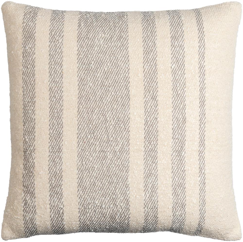 Livabliss - Francine 22inLx22inW Accent Pillow - With Down Insert - FCI002-2222D veiw 1