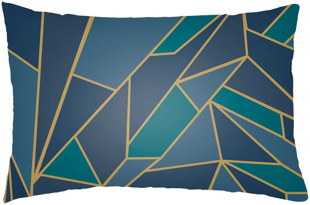 Livabliss - Geometric Shatter 14inLx22inW Lumbar Pillow - GMS001-1422 veiw 1