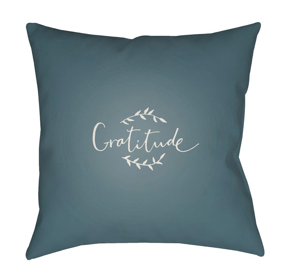 Livabliss - Gratitude 20inLx20inW Accent Pillow - GTD004-2020 veiw 1