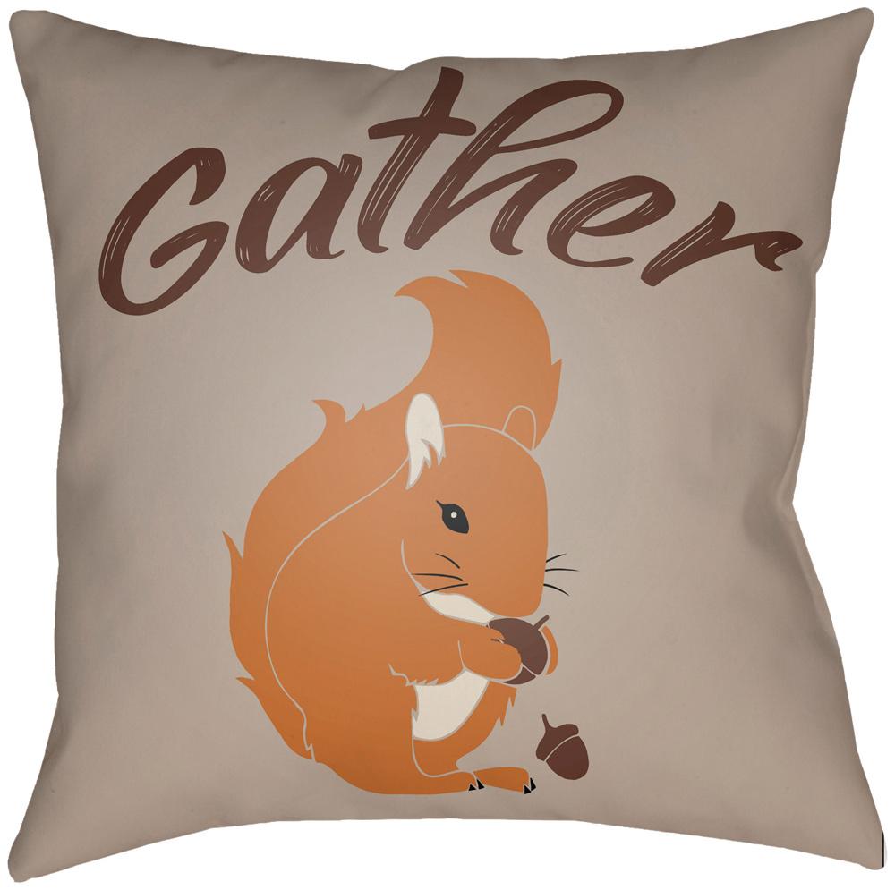 Livabliss - Gratitude 20inLx20inW Accent Pillow - GTD006-2020 veiw 1