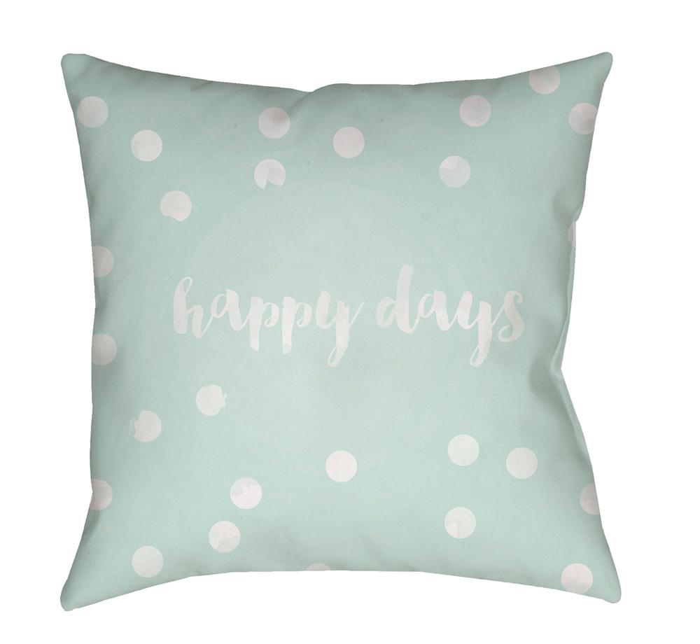Livabliss - Happy Days 20inLx20inW Accent Pillow - QTE038-2020 veiw 1