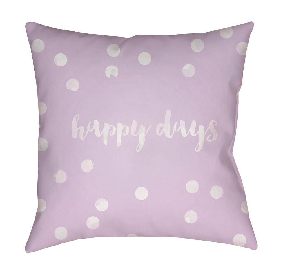 Livabliss - Happy Days 18inLx18inW Accent Pillow - QTE039-1818 veiw 1