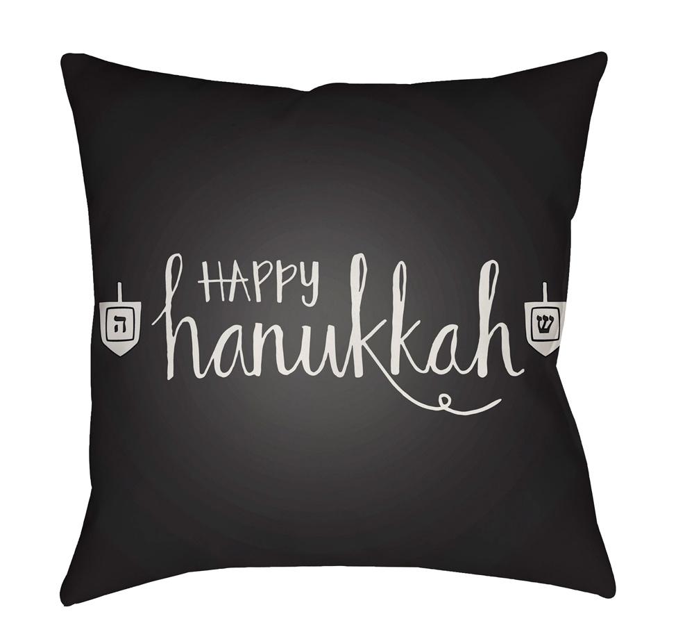 Livabliss - Happy Hannukah 18inLx18inW Accent Pillow - HDY026-1818 veiw 1