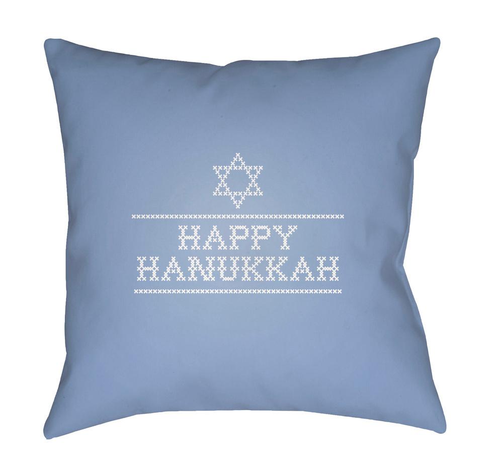 Livabliss - Happy Hannukah II 20inLx20inW Accent Pillow - JOY008-2020 veiw 1