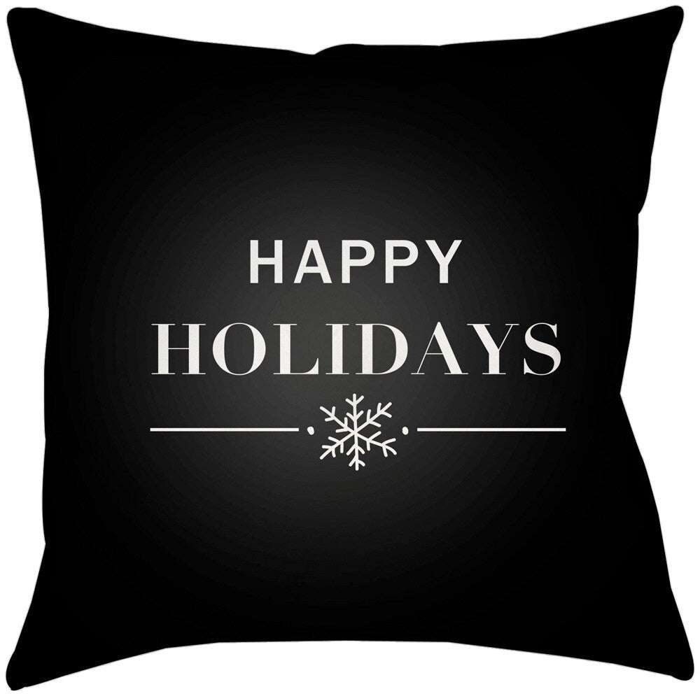 Livabliss - Happy Holidays 18inLx18inW Accent Pillow - PHDHH001-1818 veiw 1