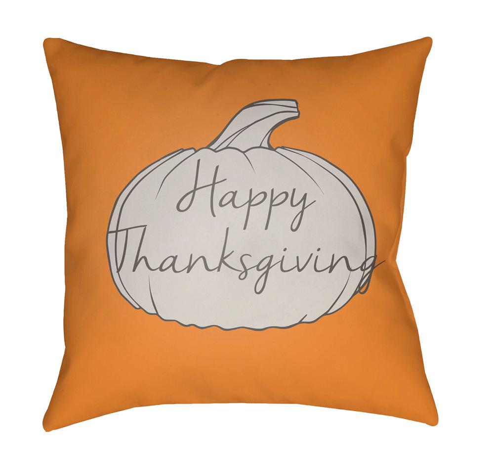Livabliss - Happy Thanksgiving 18inLx18inW Accent Pillow - HPY002-1818 veiw 1