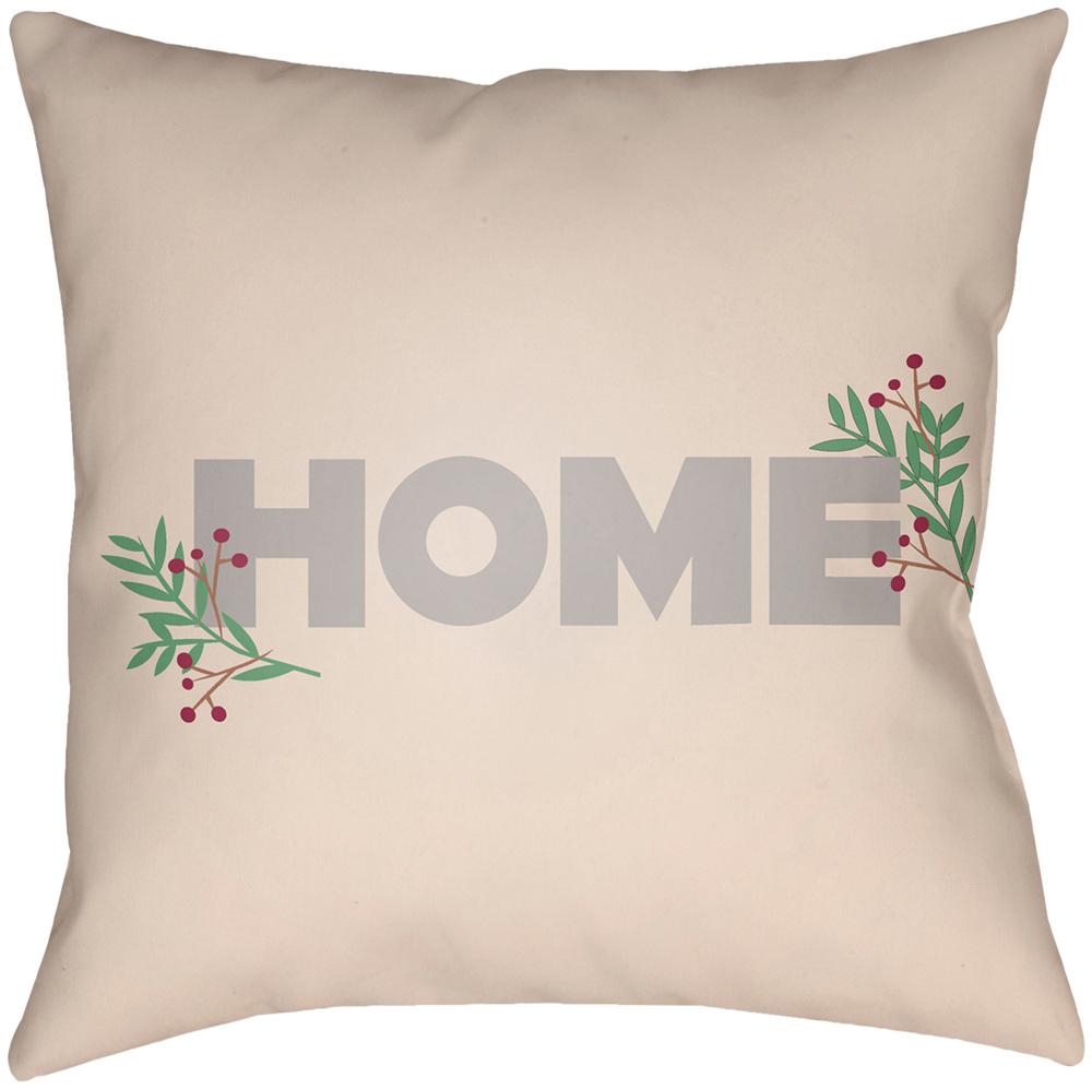 Livabliss - Holiday Home 20inLx20inW Accent Pillow - HDO002-2020 veiw 1