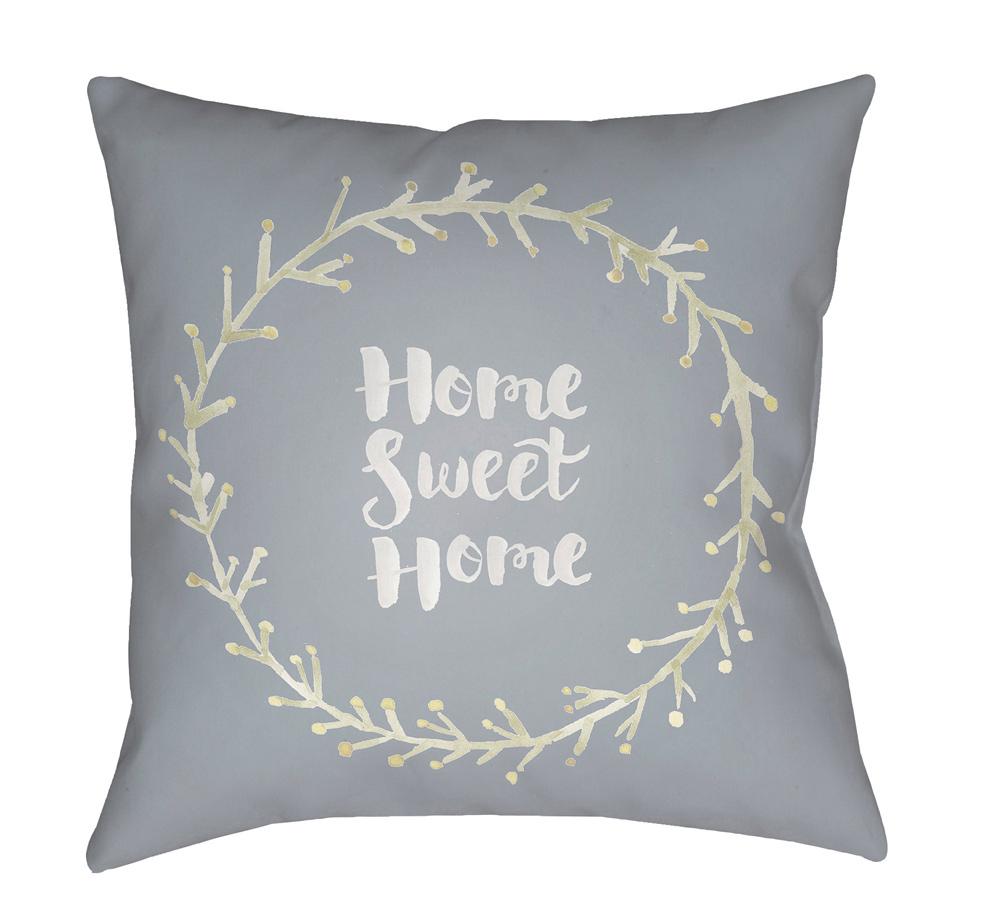 Livabliss - Home Sweet Home II 20inLx20inW Accent Pillow - QTE020-2020 veiw 1