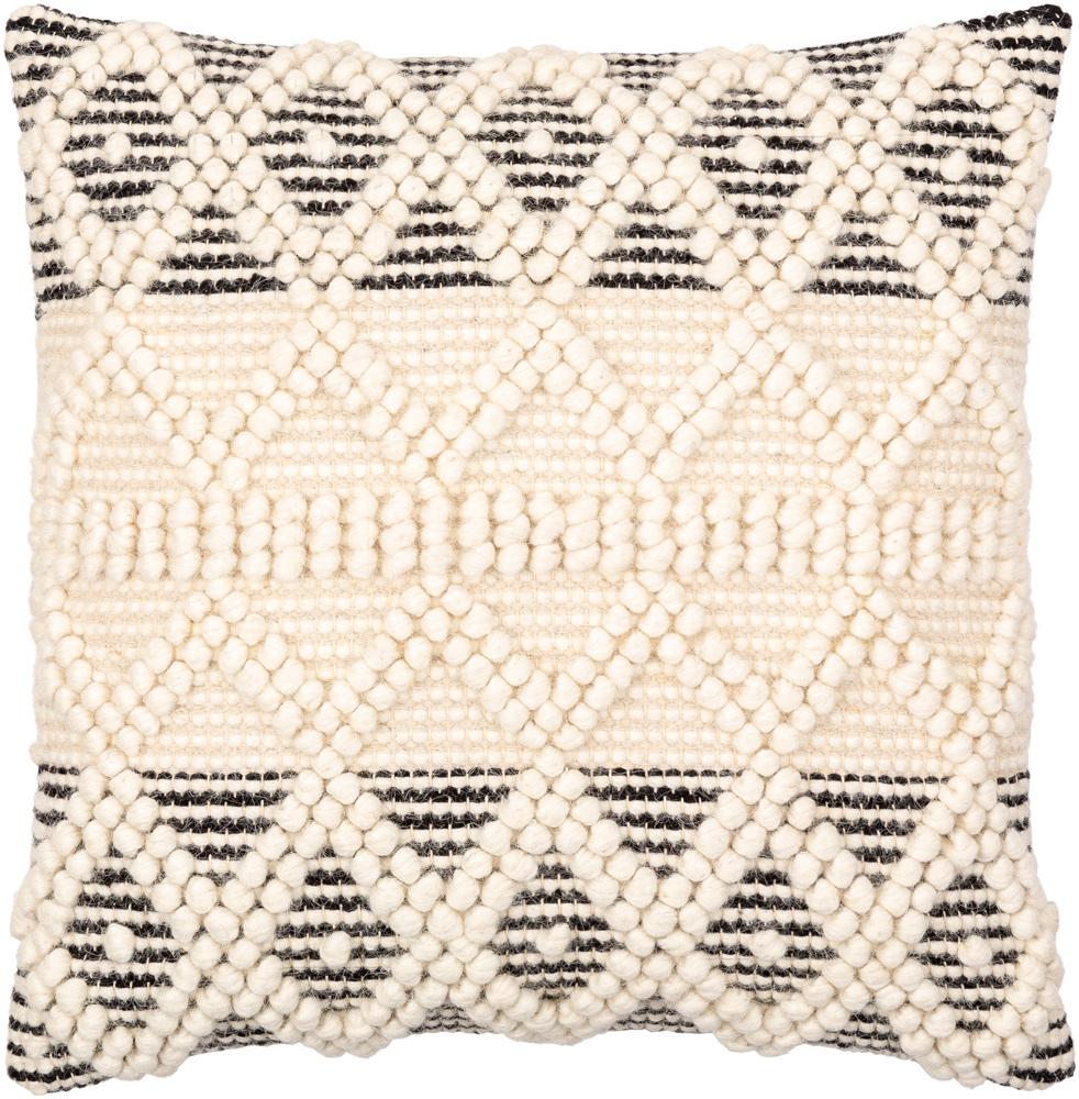 Livabliss - Hygge 20inLx20inW Accent Pillow - With Poly Insert - HYG005-2020P veiw 1