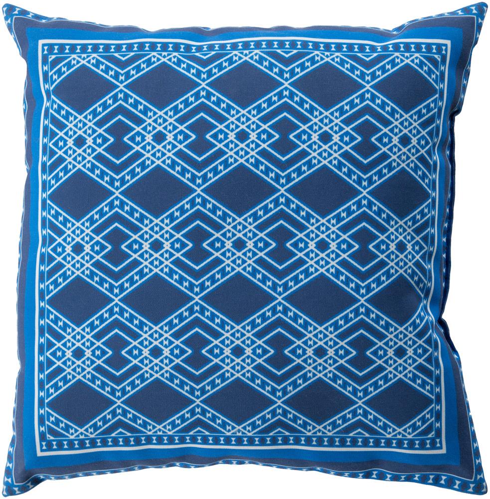 Livabliss - Indigo Blues 18inLx18inW Accent Pillow - ID011-1818 veiw 1