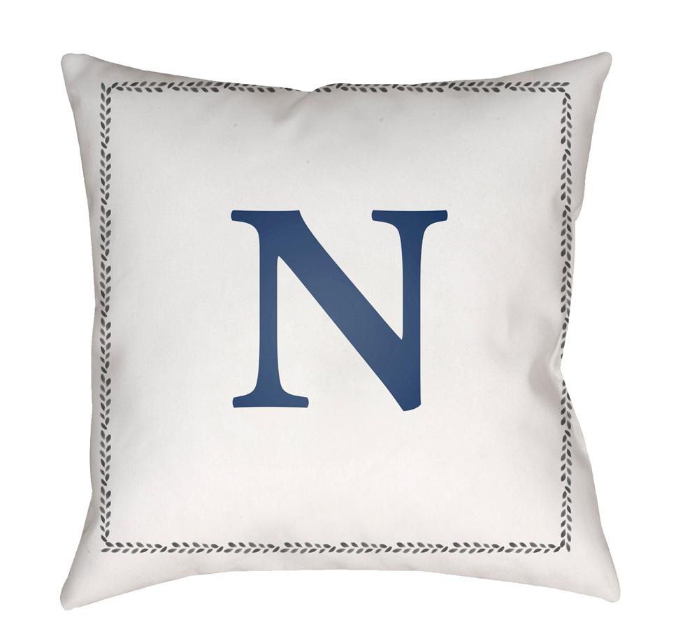 Livabliss - Initials 18inLx18inW Accent Pillow - INT014-1818 veiw 1