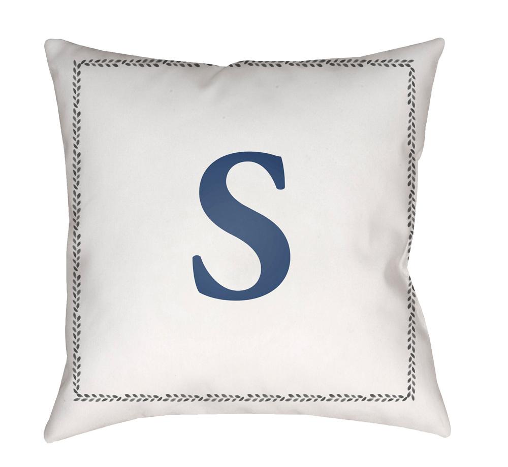Livabliss - Initials 18inLx18inW Accent Pillow - INT019-1818 veiw 1