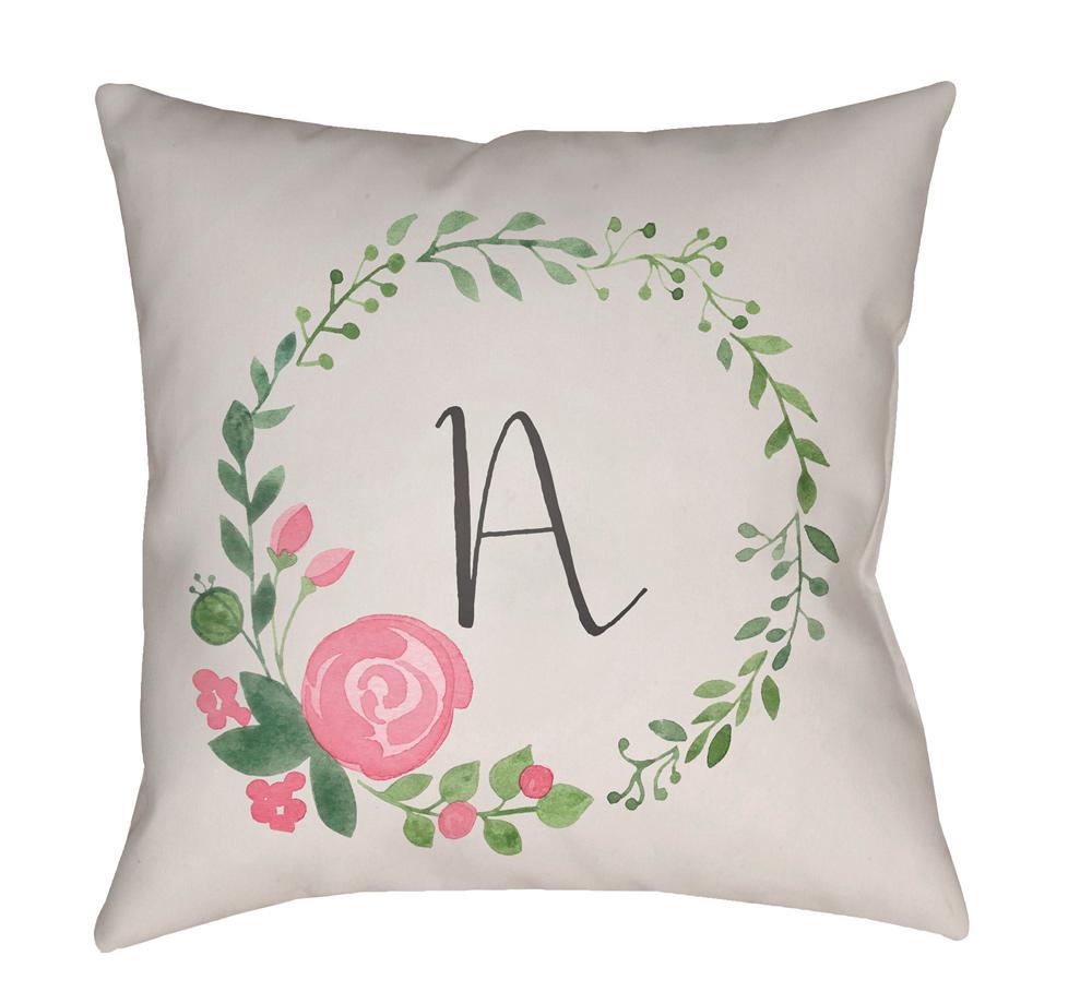 Livabliss - Initials II 20inLx20inW Accent Pillow - INT027-2020 veiw 1