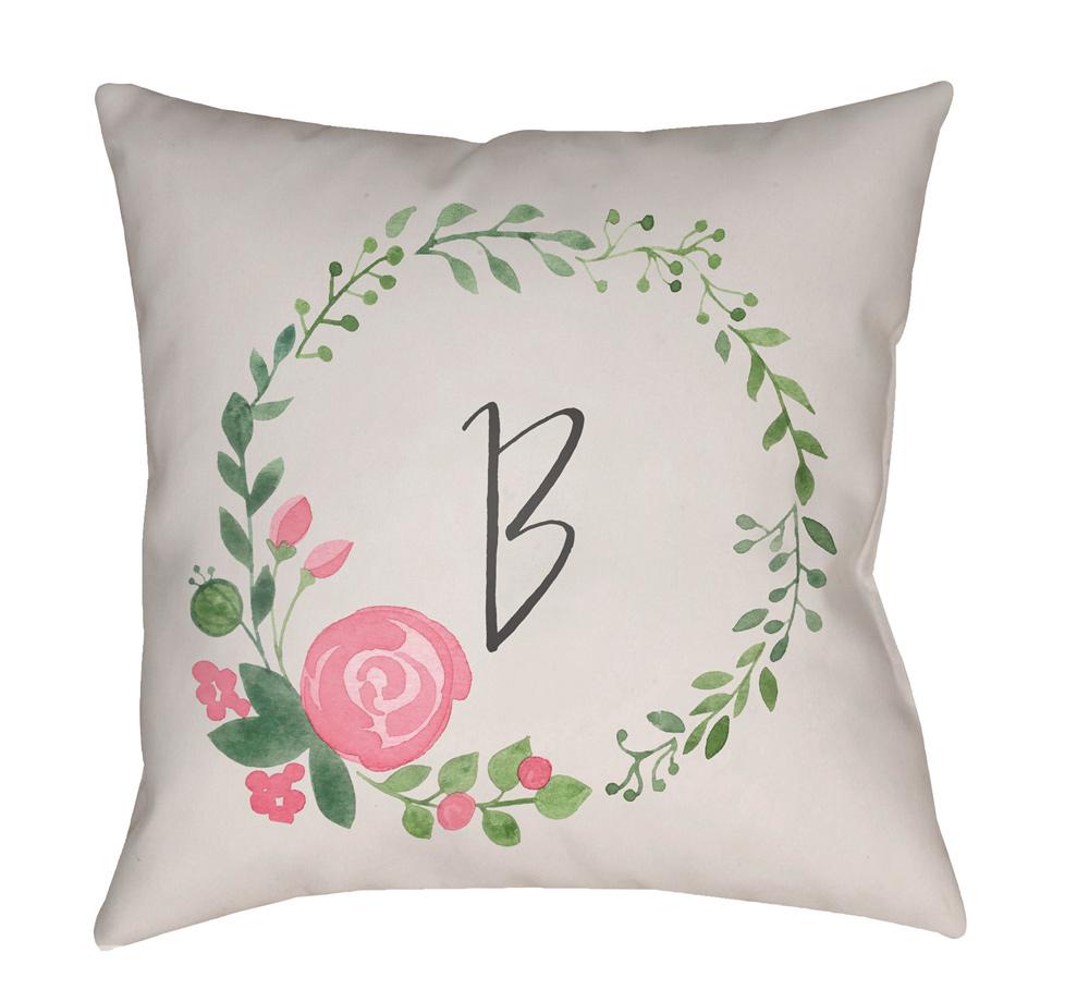 Livabliss - Initials II 20inLx20inW Accent Pillow - INT028-2020 veiw 1
