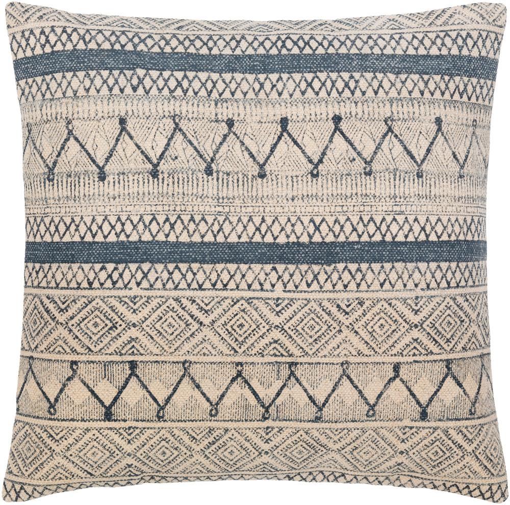Livabliss - Janya 22inLx22inW Accent Pillow - With Down Insert - JNY023-2222D veiw 1