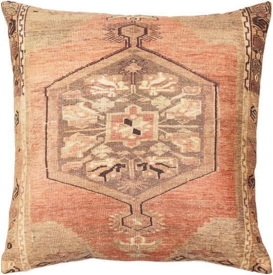 Livabliss - Javed 18inLx18inW Accent Pillow - With Down Insert - JVD001-1818D veiw 1