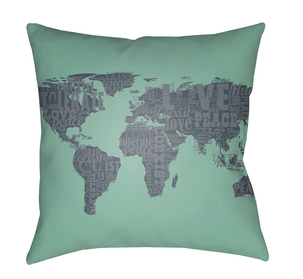 Livabliss - Jetset 20inLx20inW Accent Pillow - JT004-2020 veiw 1