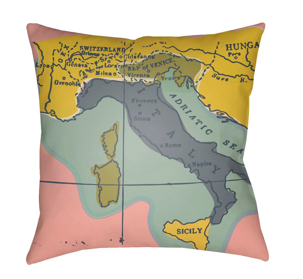Livabliss - Jetset 22inLx22inW Accent Pillow - JT008-2222 veiw 1