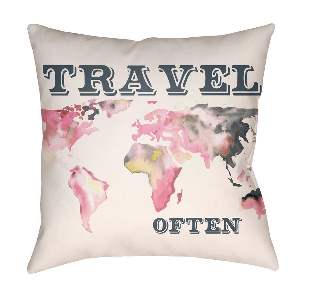 Livabliss - Jetset 22inLx22inW Accent Pillow - JT009-2222 veiw 1