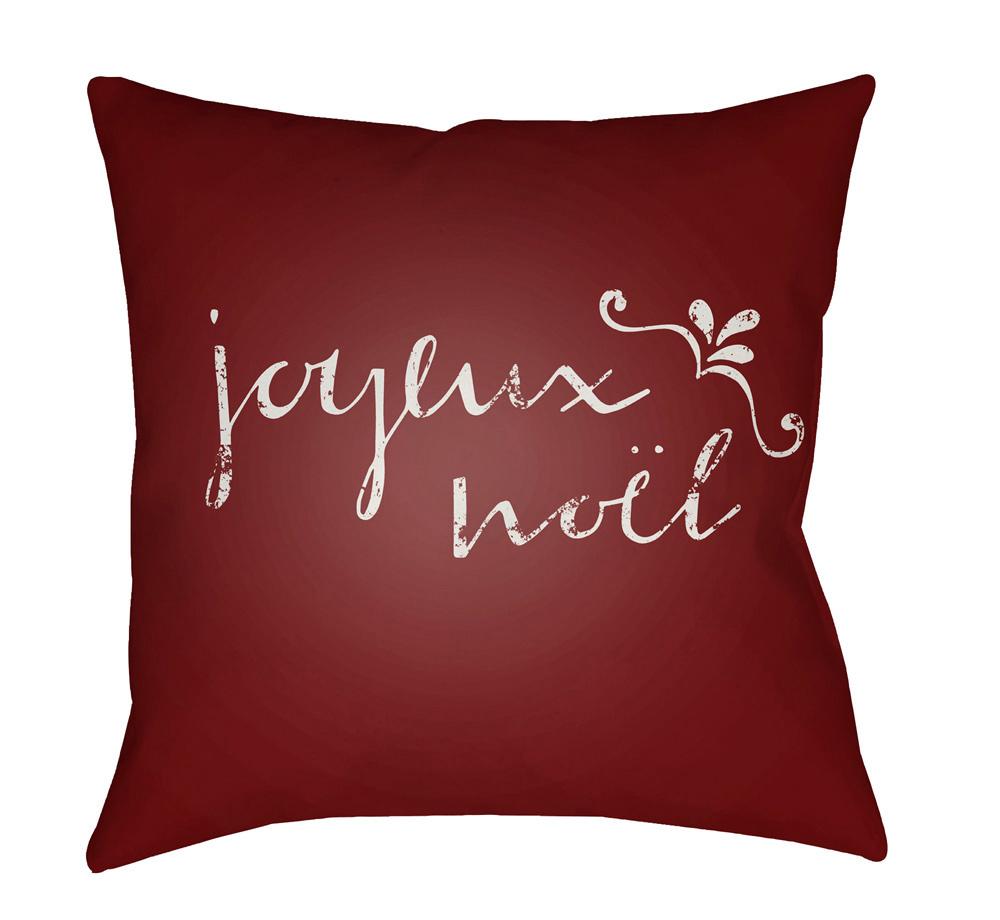 Livabliss - Joyeux 20inLx20inW Accent Pillow - JOY014-2020 veiw 1