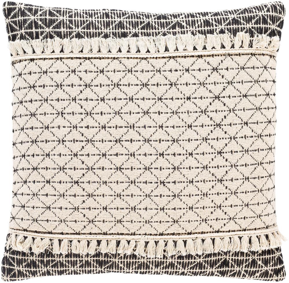 Livabliss - Justine 20inLx20inW Accent Pillow - With Poly Insert - JTI001-2020P_CLOSEOUT veiw 1