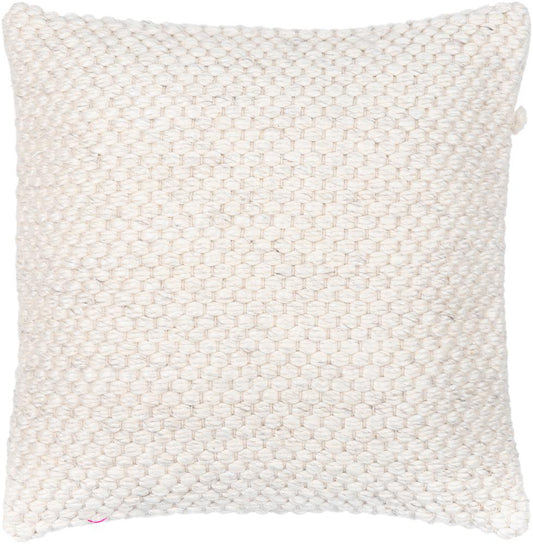 Livabliss - Karrie 22inLx22inW Accent Pillow - With Down Insert - RRI001-2222D veiw 1