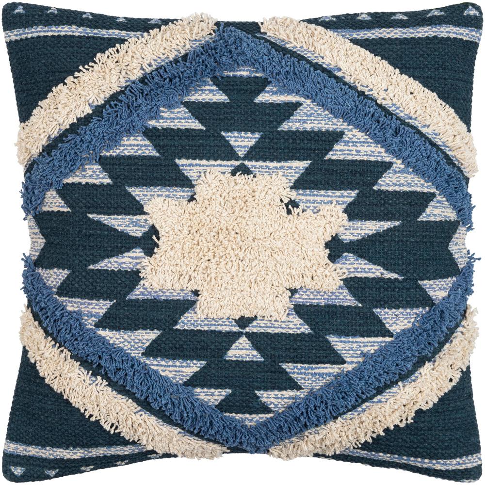 Livabliss - Lachlan 18inLx18inW Accent Pillow - With Down Insert - LCH002-1818D veiw 1
