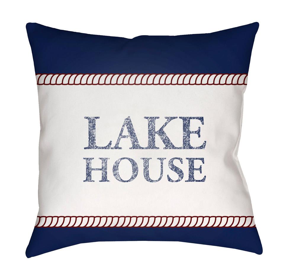 Livabliss - Lake House 20inLx20inW Accent Pillow - LAKE006-2020 veiw 1