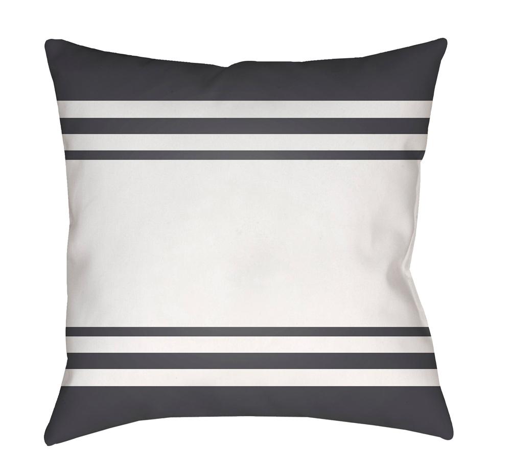 Livabliss - Lake Stripes 18inLx18inW Accent Pillow - LAKE013-1818 veiw 1