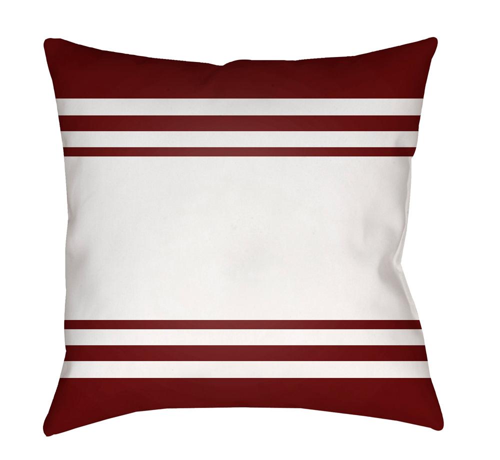 Livabliss - Lake Stripes 18inLx18inW Accent Pillow - LAKE014-1818 veiw 1