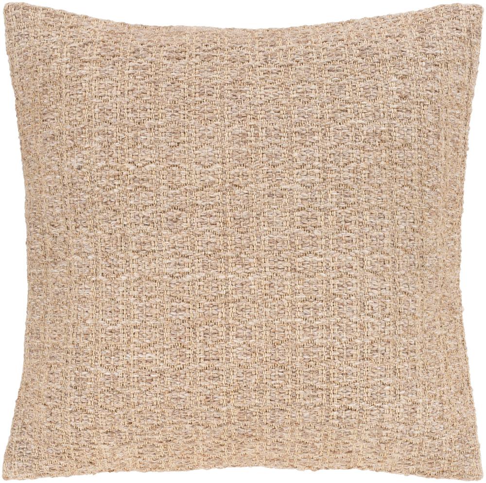 Livabliss - Leif 20inLx20inW Accent Pillow - With Down Insert - LIF003-2020D veiw 1