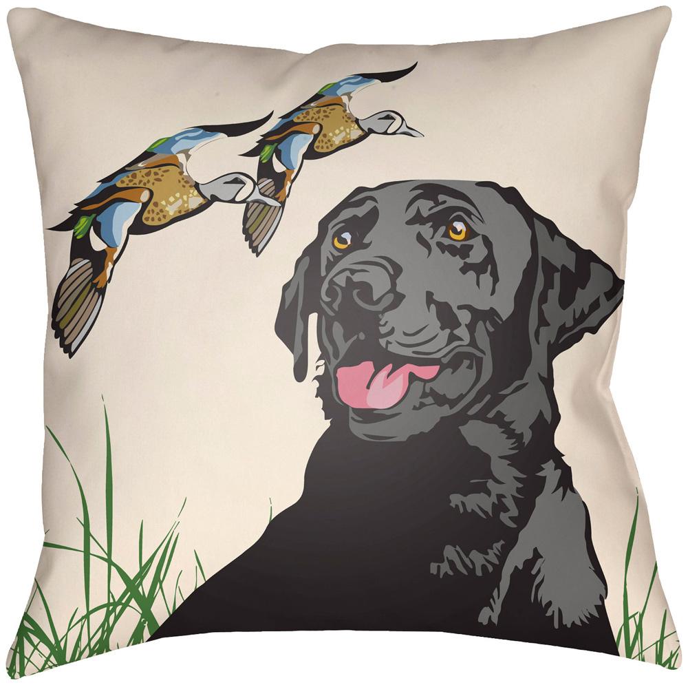 Livabliss - Lodge Cabin 18inLx18inW Accent Pillow - LGCB2074-1818 veiw 1