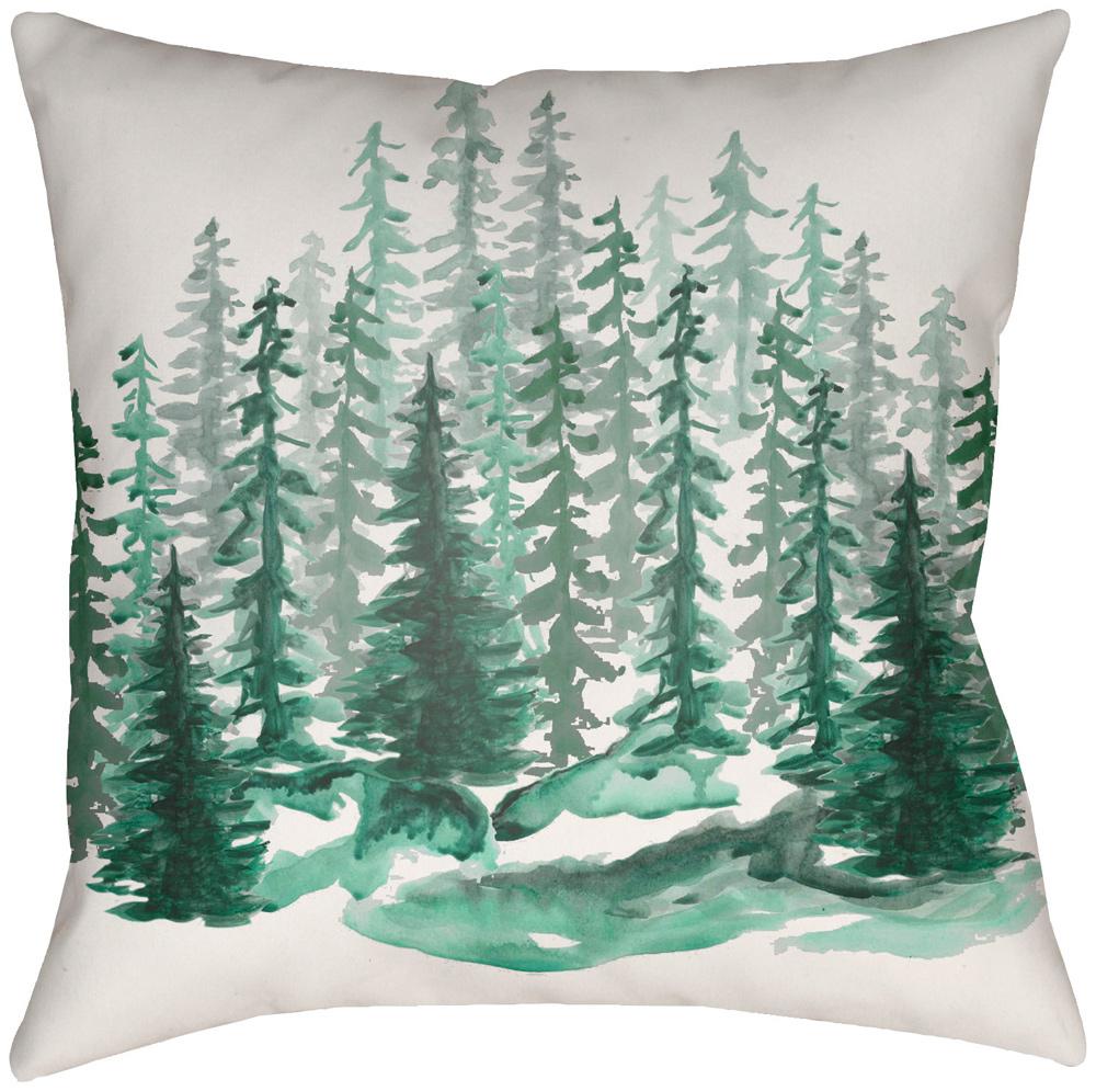 Livabliss - Lodge Cabin 20inLx20inW Accent Pillow - LGCB2080-2020 veiw 1