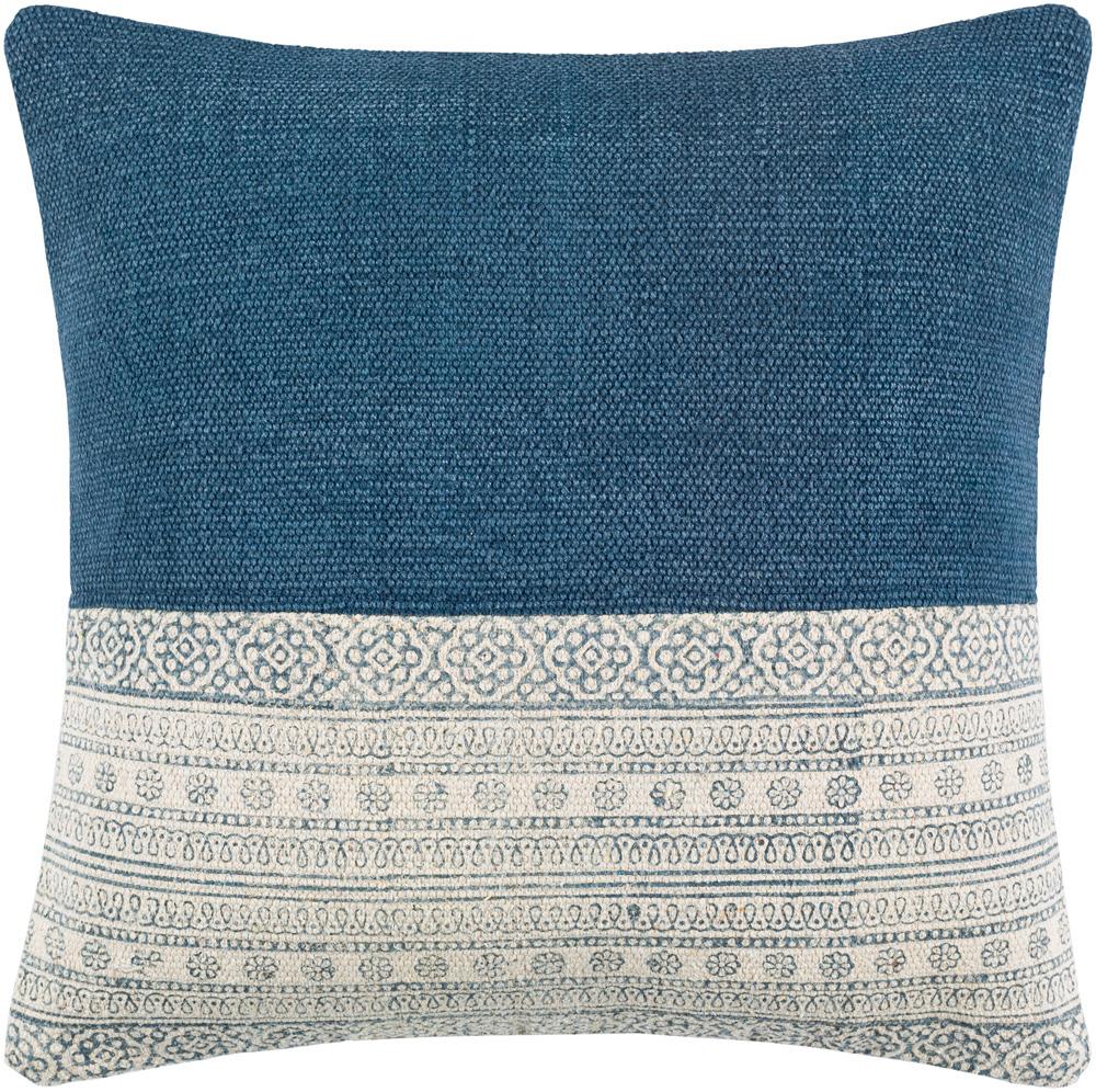 Livabliss - Lola 18inLx18inW Accent Pillow - With Down Insert - LL004-1818D veiw 1