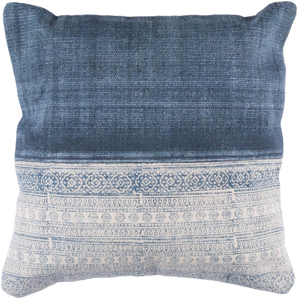 Livabliss - Lola 20inLx20inW Accent Pillow - With Down Insert - LL004-2020D veiw 1
