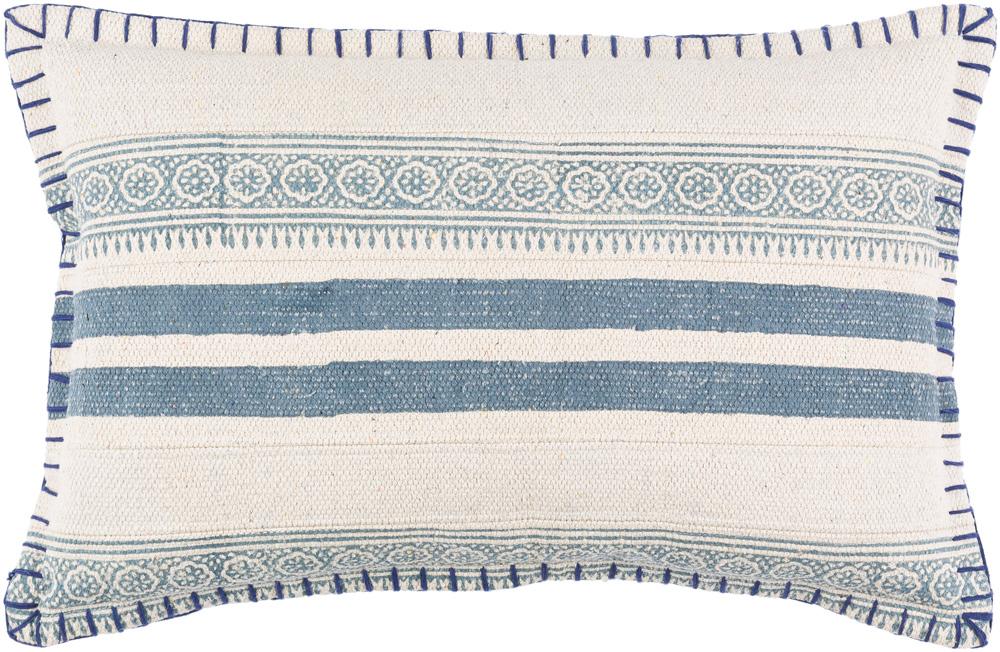 Livabliss - Lola 14inLx22inW Lumbar Pillow - With Down Insert - LL006-1422D veiw 1