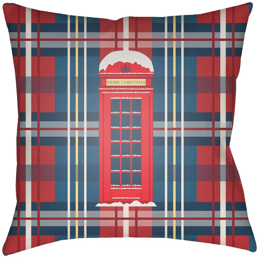 Livabliss - London Holiday 20inLx20inW Accent Pillow - LHD001-2020 veiw 1