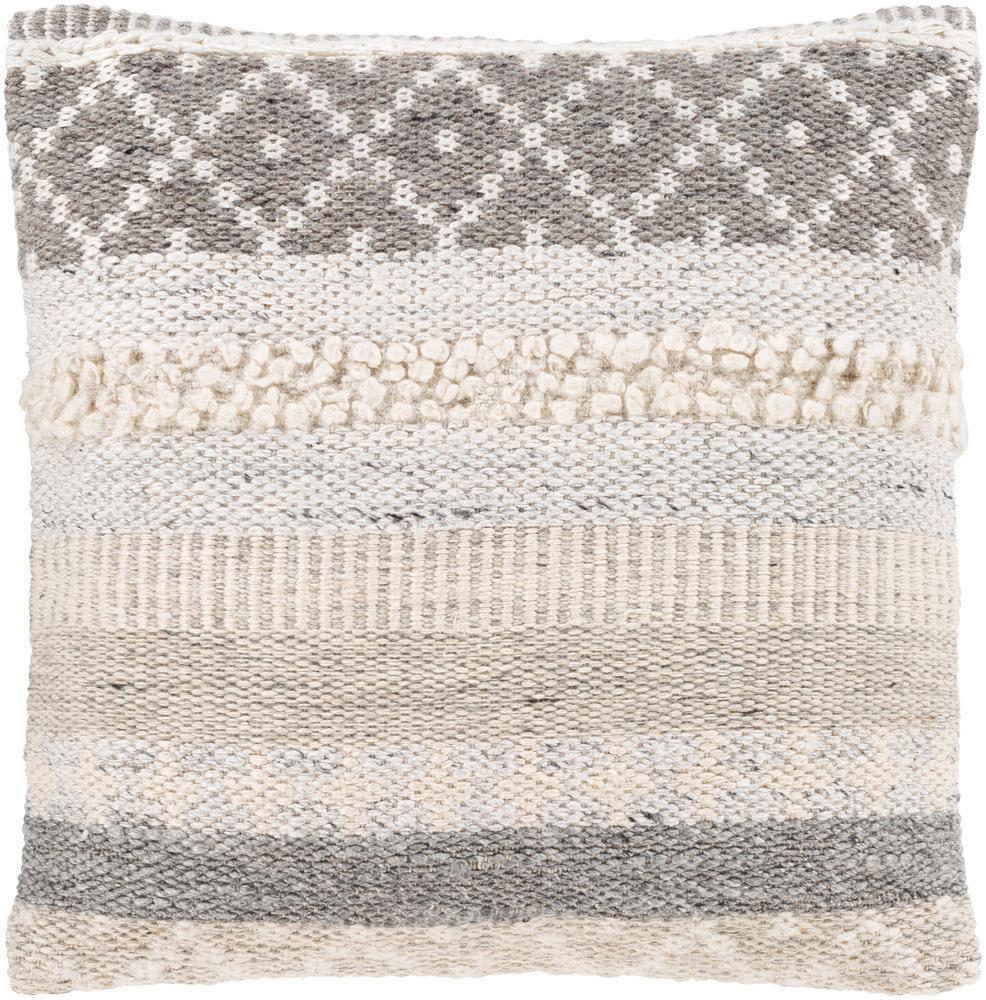 Livabliss - Lorens 20inLx20inW Accent Pillow - With Poly Insert - LNS003-2020P veiw 1
