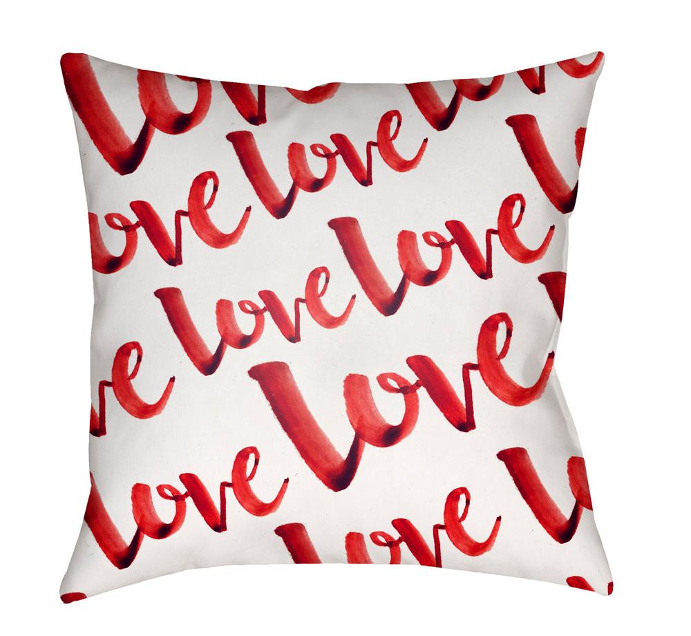 Livabliss - Love 20inLx20inW Accent Pillow - HEART002-2020 veiw 1
