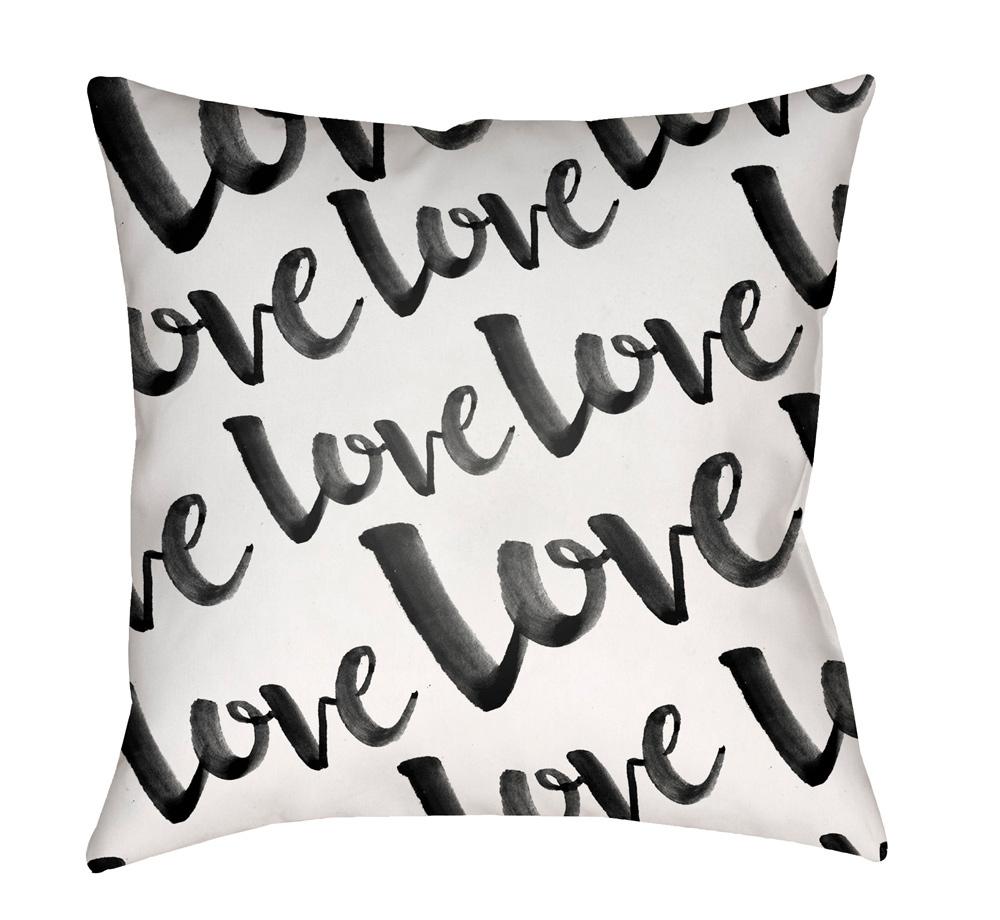 Livabliss - Love 20inLx20inW Accent Pillow - HEART004-2020 veiw 1