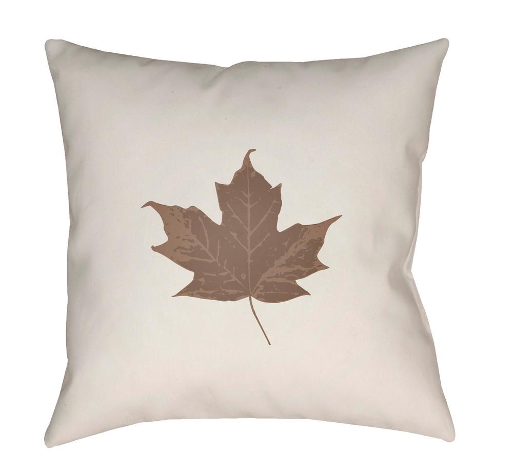 Livabliss - Maple 20inLx20inW Accent Pillow - LEF004-2020 veiw 1