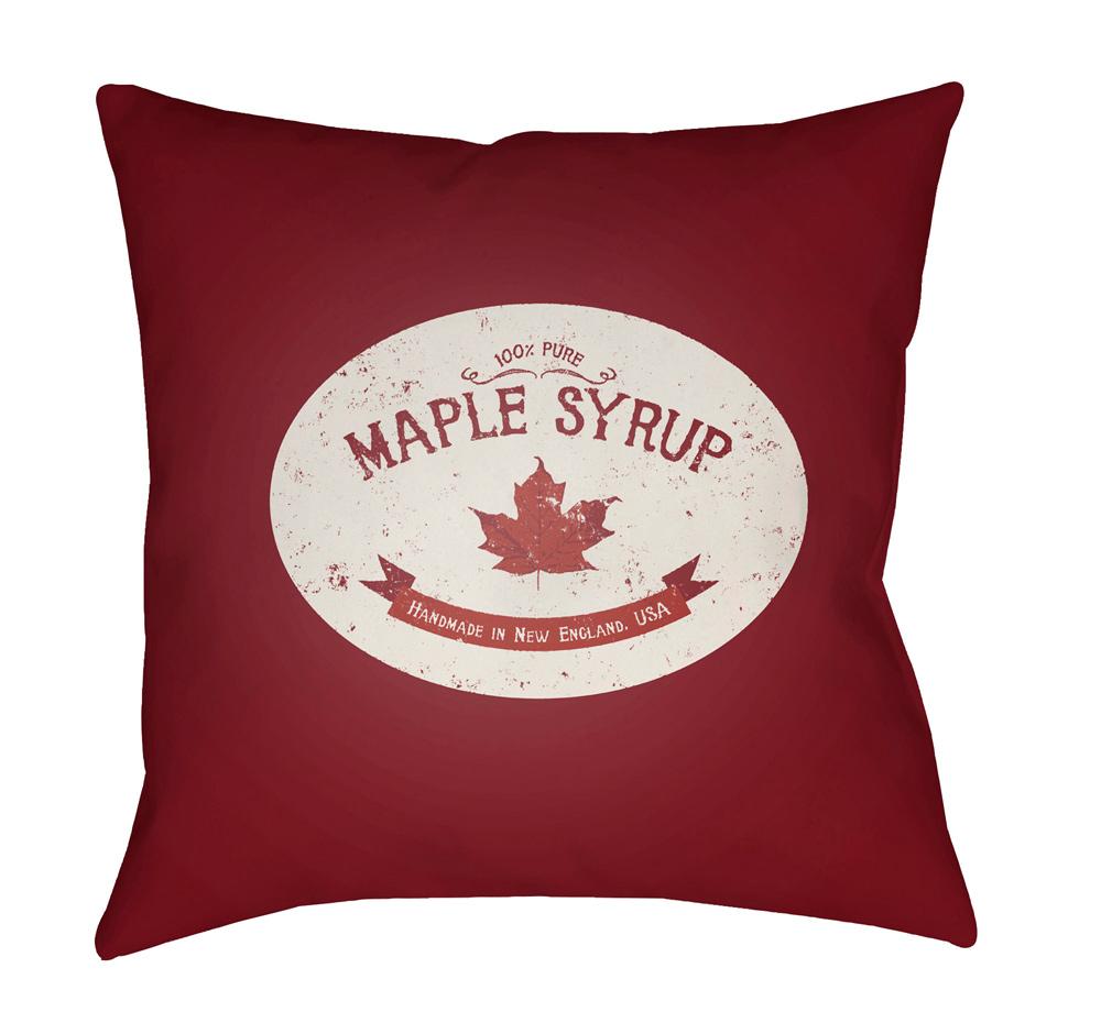 Livabliss - Maple Syrup 18inLx18inW Accent Pillow - SYRP001-1818 veiw 1