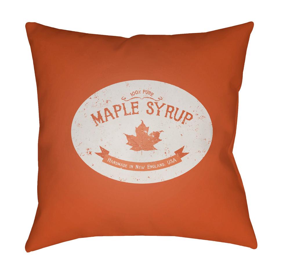 Livabliss - Maple Syrup 20inLx20inW Accent Pillow - SYRP003-2020 veiw 1