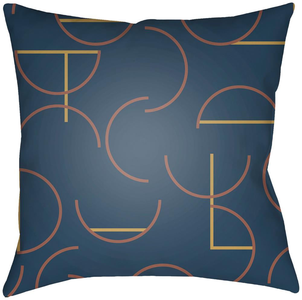 Livabliss - Modern Circles 20inLx20inW Accent Pillow - MEC003-2020 veiw 1