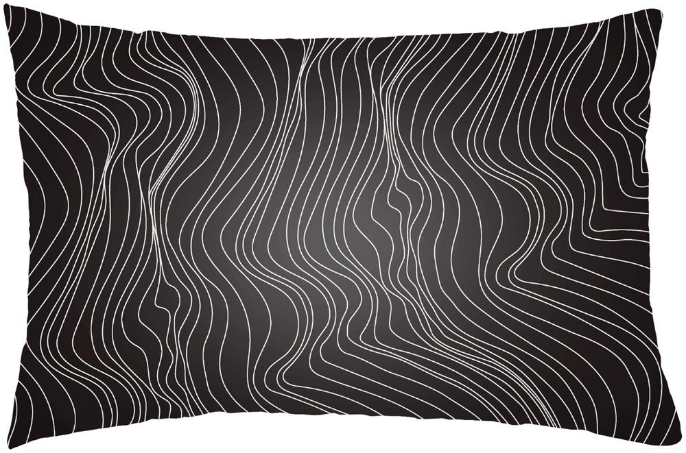 Livabliss - Modern Lines 14inLx22inW Lumbar Pillow - MNL004-1422 veiw 1